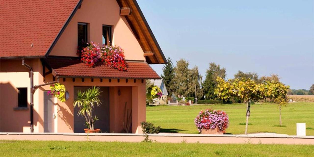 Maison Accueillante A Ebersheim Avec Vue Sur Les Montagnes Екстер'єр фото
